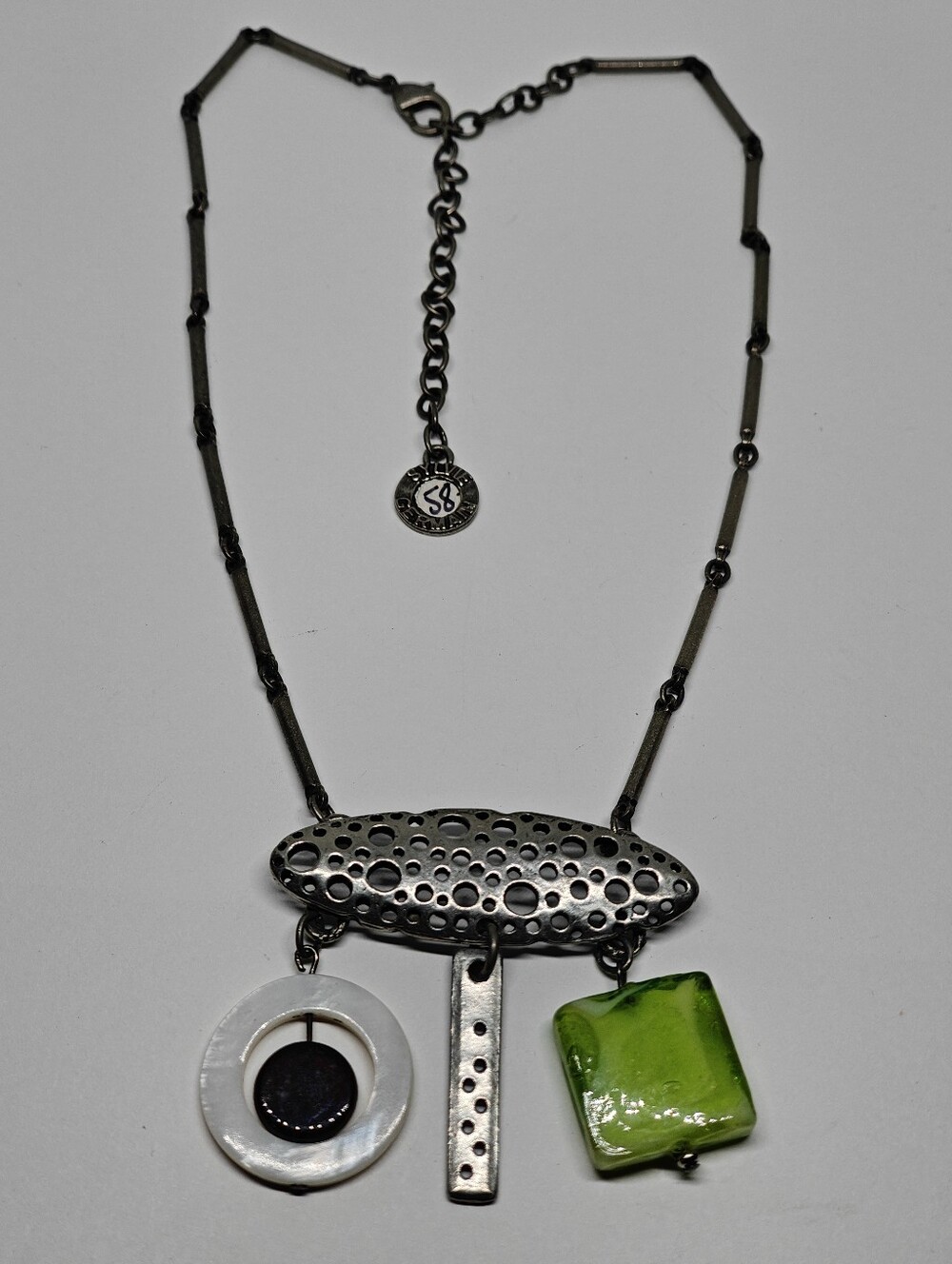 Modernist Sylvie Germain Pewter And Gladd